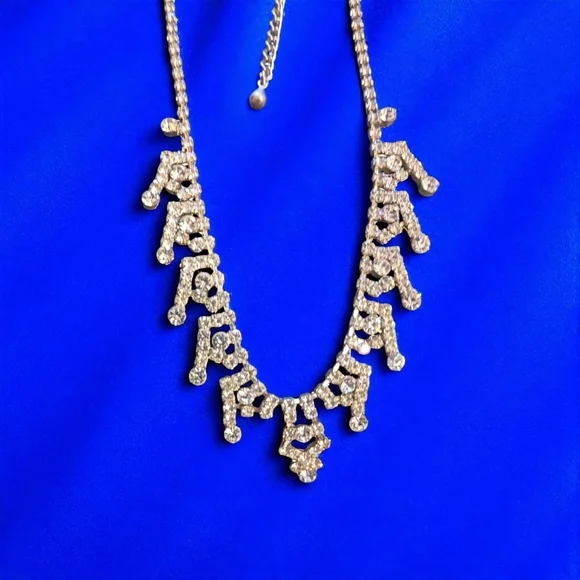 Christina Collection Rhinestone Necklace - Picture 3 of 6